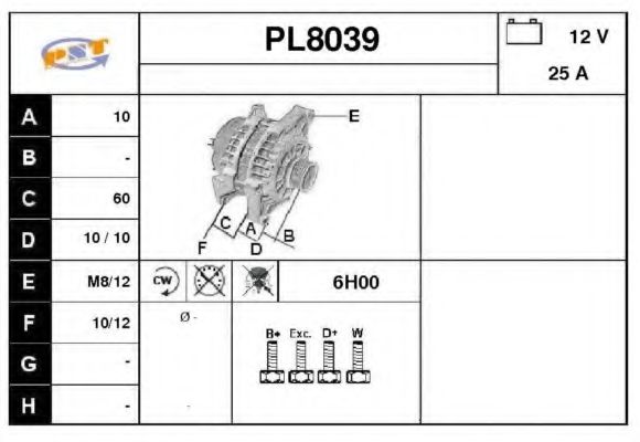 SNRA PL8039