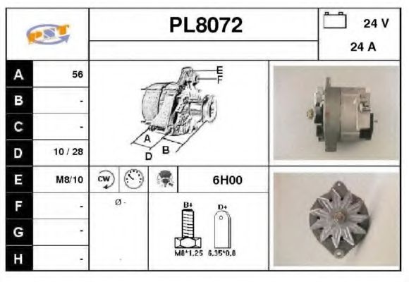 SNRA PL8072 SNRA PL8072