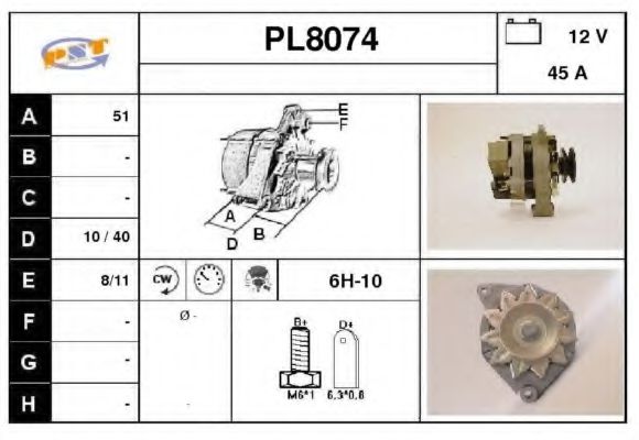 SNRA PL8074