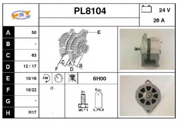 SNRA PL8104