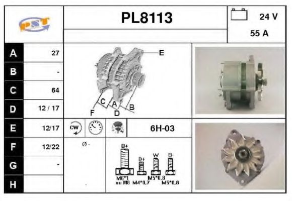 SNRA PL8113