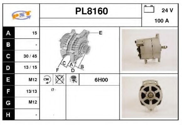 SNRA PL8160