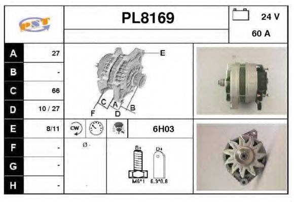 SNRA PL8169