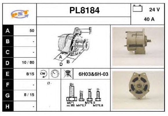 SNRA PL8184