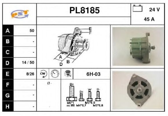 SNRA PL8185