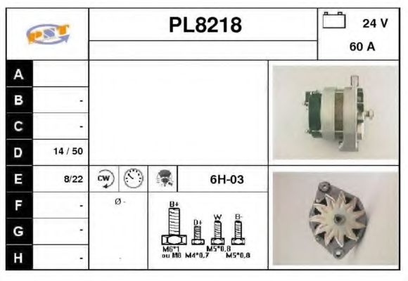 SNRA PL8218