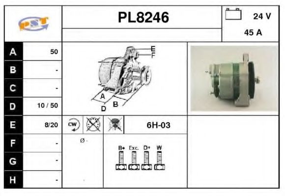 SNRA PL8246