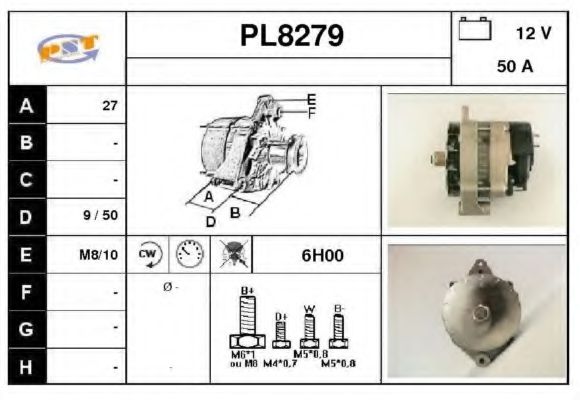 SNRA PL8279 SNRA PL8279