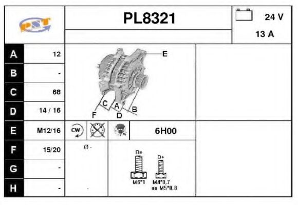 SNRA PL8321
