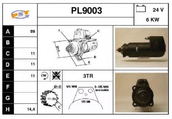 SNRA PL9003