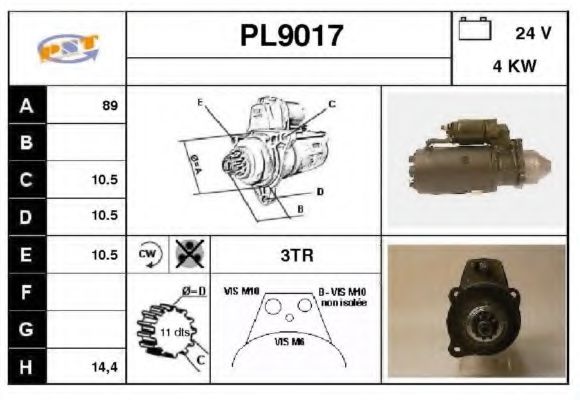 SNRA PL9017