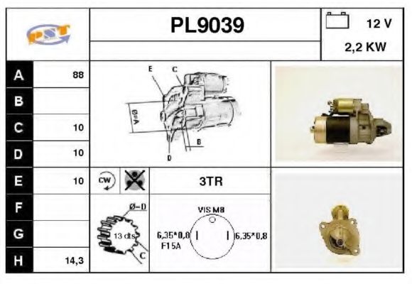 SNRA PL9039