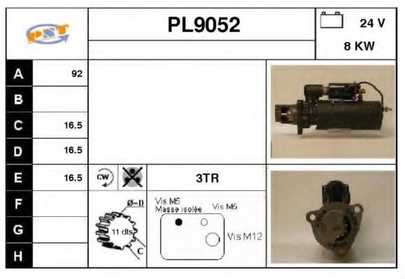 SNRA PL9052