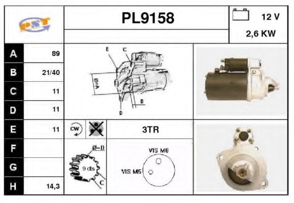 SNRA PL9158