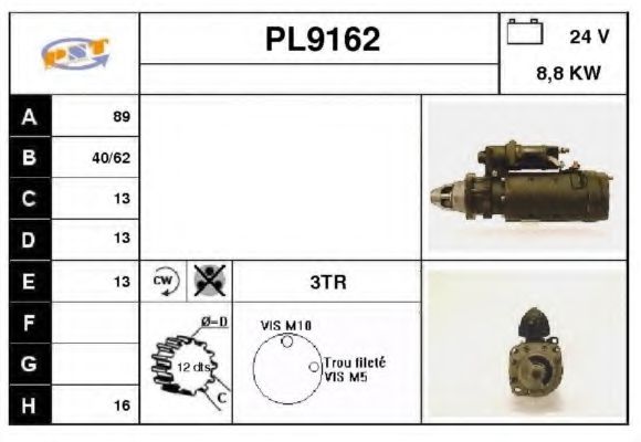SNRA PL9162