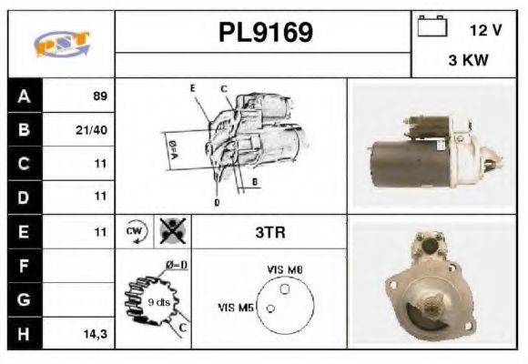 SNRA PL9169