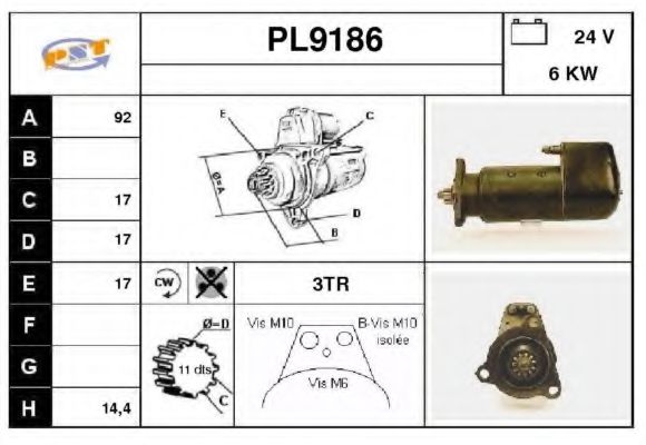 SNRA PL9186