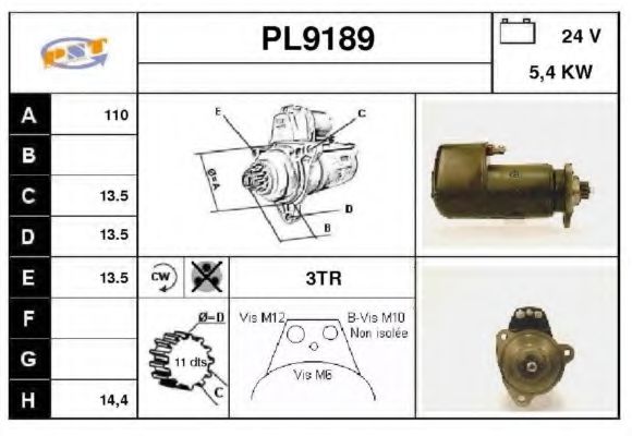 SNRA PL9189