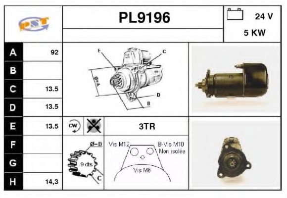 SNRA PL9196
