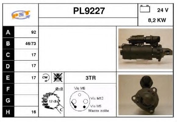 SNRA PL9227