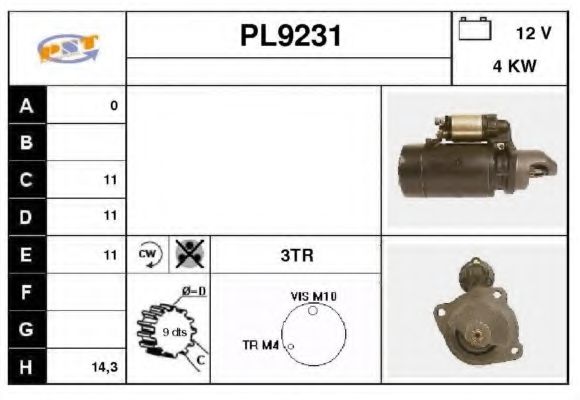 SNRA PL9231