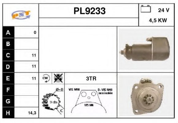 SNRA PL9233