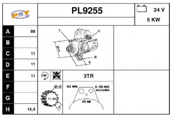 SNRA PL9255