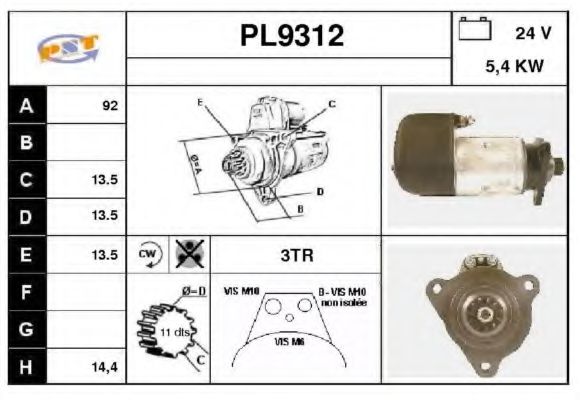 SNRA PL9312