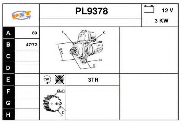 SNRA PL9378
