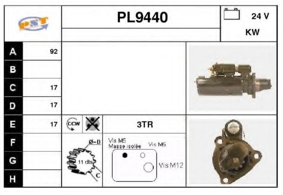 SNRA PL9440