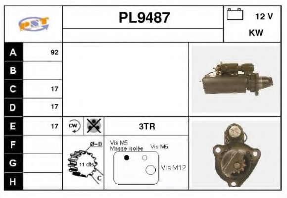 SNRA PL9487