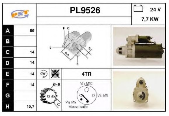 SNRA PL9526