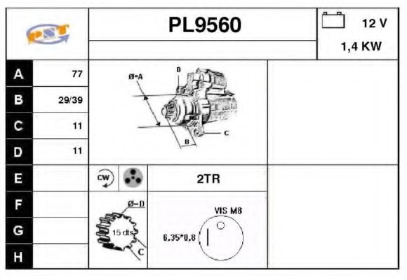SNRA PL9560