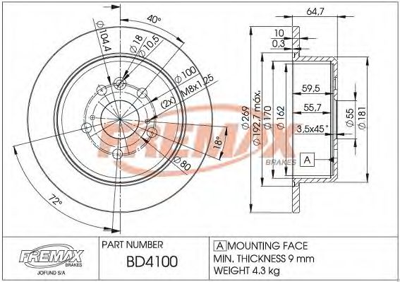 FREMAX BD-4100