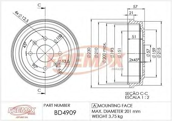 FREMAX BD-4909