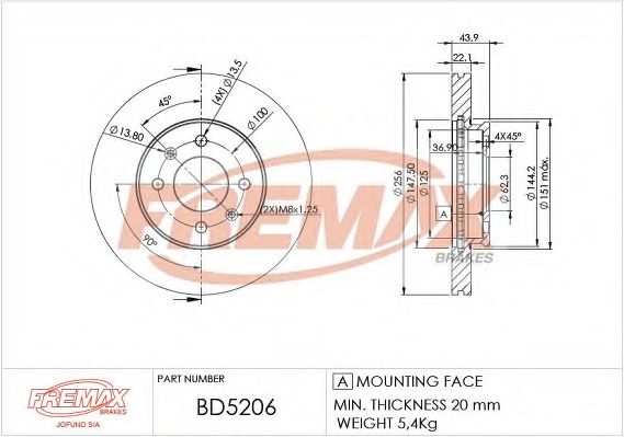 FREMAX BD-5206