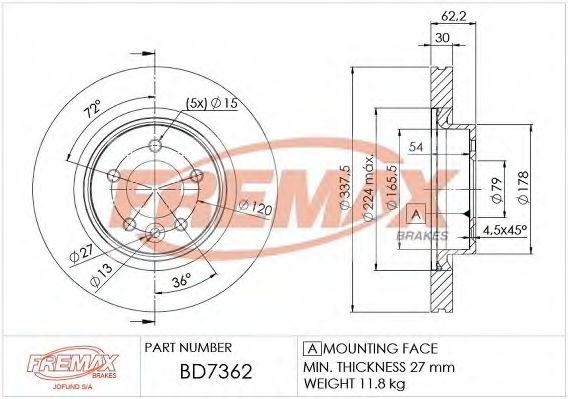 FREMAX BD-7362