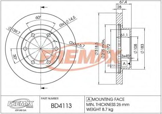 FREMAX BD-4113