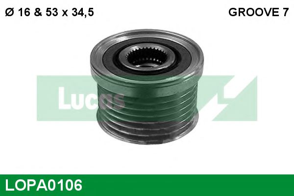 LUCAS ENGINE DRIVE LOPA0106