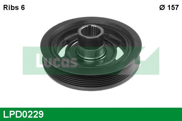 LUCAS ENGINE DRIVE LPD0229
