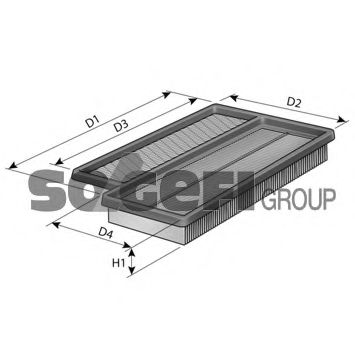 Воздушный фильтр COOPERSFIAAM FILTERS PA7702 Воздушный фильтр COOPERSFIAAM FILTERS PA7702