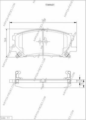 NIPPONPIECES T360A25