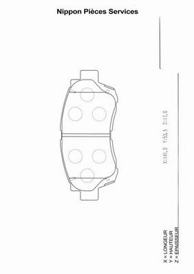 NIPPONPIECES T360A60