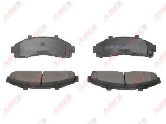 Комплект тормозных колодок, дисковый тормоз ABE C1G063ABE Комплект тормозных колодок, дисковый тормоз ABE C1G063ABE