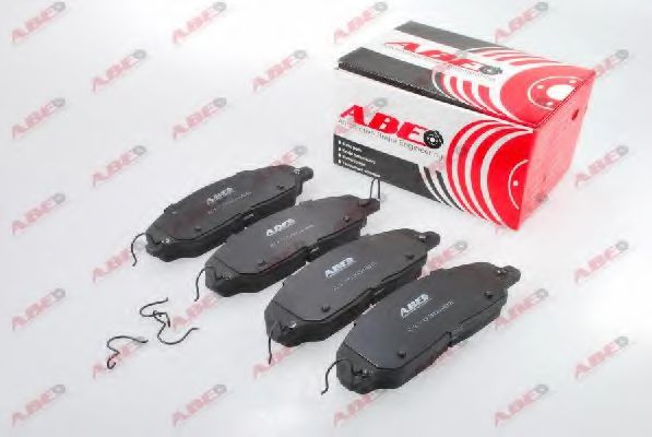 Комплект тормозных колодок, дисковый тормоз ABE C1Y030ABE Комплект тормозных колодок, дисковый тормоз ABE C1Y030ABE