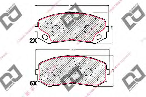 DJ PARTS BP1808