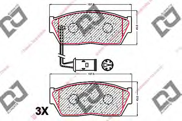 DJ PARTS BP2041
