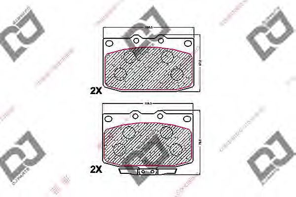 DJ PARTS BP1663