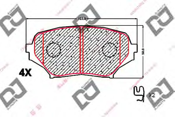 DJ PARTS BP1683