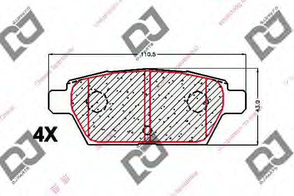 DJ PARTS BP1686